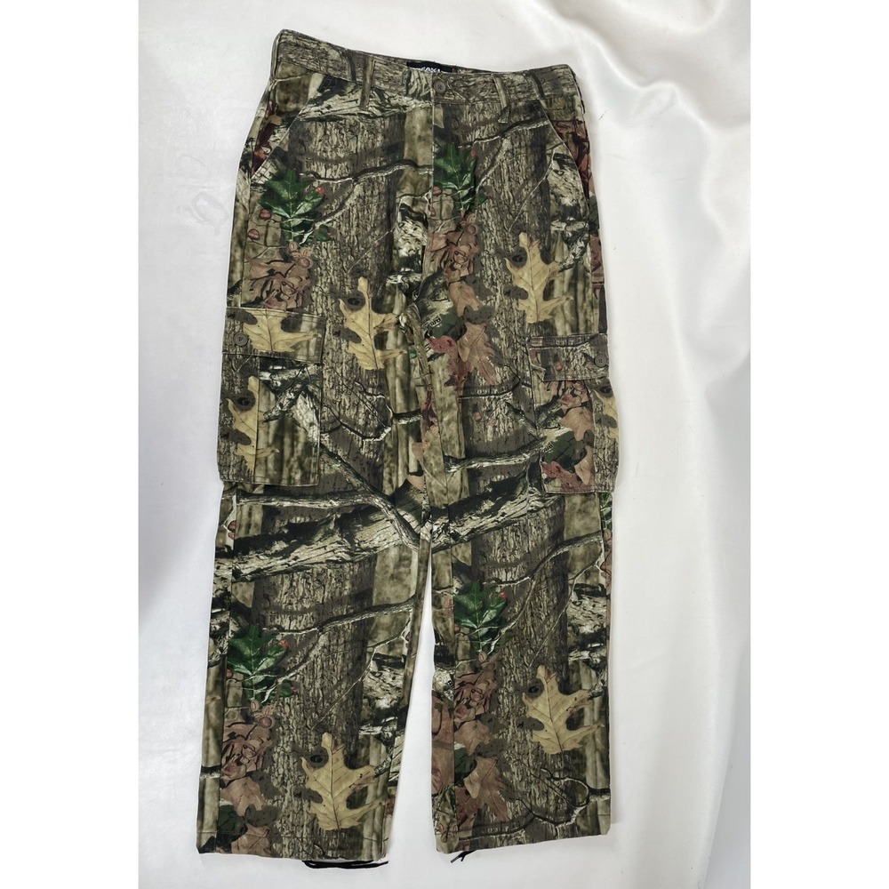Mossy Oak Break Up Infinity Camo Cargo Pants Mens 32 x 31 Green 5444-3-MO